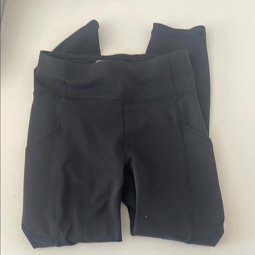 Black High-Waisted Leggings Lululemon